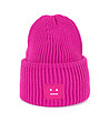 Дамска плетена топла шапка в цвят циклама Alseia-0 снимка