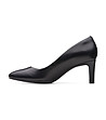 Черни дамски обувки от естествена кожа Calla Rose-4 снимка
