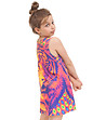 Детска рокля без ръкави с принт Crazy tiger-1 снимка