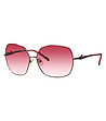Дамски слънчеви очила в сребристо и лилаво-0 снимка