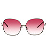 Дамски слънчеви очила в сребристо и лилаво-1 снимка