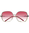Дамски слънчеви очила в сребристо и лилаво-2 снимка