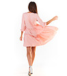 Асиметрична розова рокля Andrina-1 снимка
