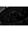 Дамска чанта в черно с висулка Grazia -4 снимка