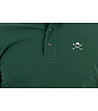 Зелена мъжка памучна блуза Diego-4 снимка
