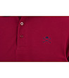 Мъжка памучна блуза в цвят гранат Diego-4 снимка