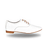 Кожени дамски бели обувки Flora-0 снимка