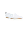 Бели дамски обувки от естествена кожа с перфорации Seva-0 снимка