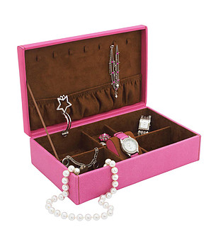 Розова кутия за бижута с декорация звезда Degas снимка