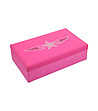 Розова кутия за бижута с декорация звезда Degas-1 снимка