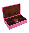 Розова кутия за бижута с декорация звезда Degas-2 снимка
