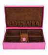 Розова кутия за бижута с декорация звезда Degas-3 снимка