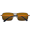Мъжки слънчеви очила в кафяв нюанс и оранжево Emel-2 снимка