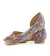 Кожени дамски многоцветни обувки Alice-3 снимка
