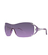 Дамски слънчеви очила с ефектни лилави дръжки-0 снимка