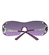 Дамски слънчеви очила с ефектни лилави дръжки-2 снимка
