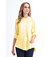 Жълта дамска блуза Karen-2 снимка