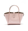 Розова кожена дамска чанта от естествена кожа Ashley-1 снимка