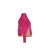 Дамски кожени обувки в цвят циклама Crisp Kendra-3 снимка