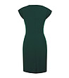 Зелена рокля Loretta с полуръкави-1 снимка