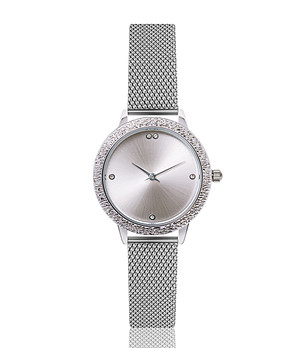 Дамски часовник в сребристо Caris снимка