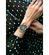 Дамски часовник хронограф в розовозлатисто и черно Eva-1 снимка