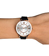 Дамски часовник в розовозлатисто и черно Via-1 снимка