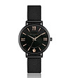 Черен дамски часовник Mina-0 снимка