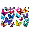 Стикер за стена Многоцветни пеперуди-1 снимка