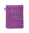 Памучна ръкавица за баня в лилаво 16х21 см  New Plus-1 снимка