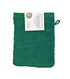 Памучна ръкавица за баня в зелено 16х21 см  New Plus-0 снимка