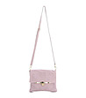 Розова кожена чанта тип клъч-0 снимка