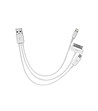 Бял USB кабел 3в1-0 снимка