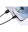 Черен USB кабел за бързо зареждане за Samsung Galaxy-2 снимка
