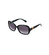 Дамски слънчеви очила в черно и цвят тюркоаз-0 снимка