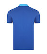 Синя памучна мъжка блуза Basil-1 снимка