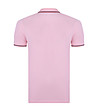 Розова памучна мъжка блуза Chino с цип-1 снимка