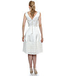 Бяла рокля с дантела-1 снимка
