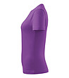Лилава памучна дамска тениска Rita-4 снимка