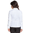 Бяла памучна дамска риза Anabela-1 снимка