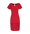 Червена елегантна рокля Sana-0 снимка