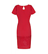 Червена елегантна рокля Sana-1 снимка