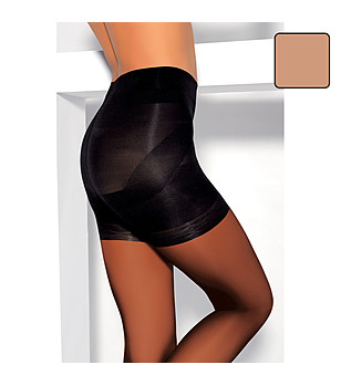 Чорапогащник в бежов нюанс Elianto  20 DEN снимка