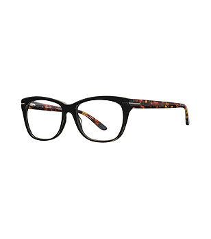Дамски рамки за очила в черно и кафяви нюанси снимка