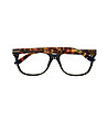 Дамски рамки за очила в черно и кафяви нюанси-2 снимка