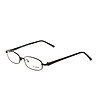 Черни метални unisex рамки за очила-1 снимка