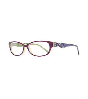 Дамски рамки за очила в лилави нюанси и зелено снимка