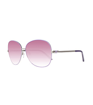 Дамски слънчеви очила в лилаво и сребристо снимка