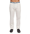 Бял мъжки панталон с памук Rivarolo-0 снимка