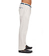Бял мъжки панталон с памук Rivarolo-2 снимка